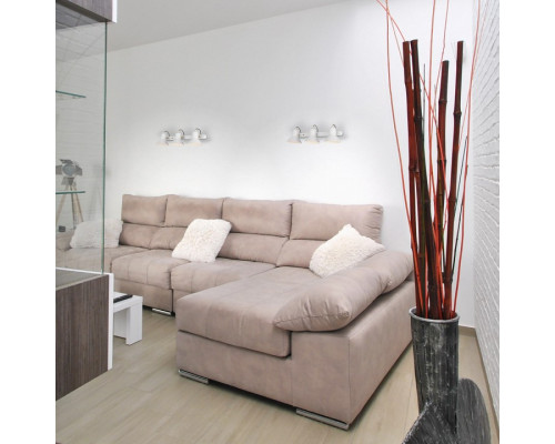 Спот Eurosvet Canotier 20083/3 белый/золото