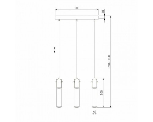 Подвесной светильник TK Lighting Look 855 Look Graphite