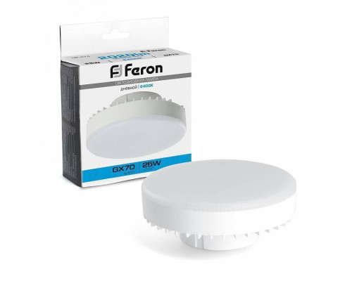Лампа светодиодная Feron LB-474 GX70 25Вт 6400K 38270