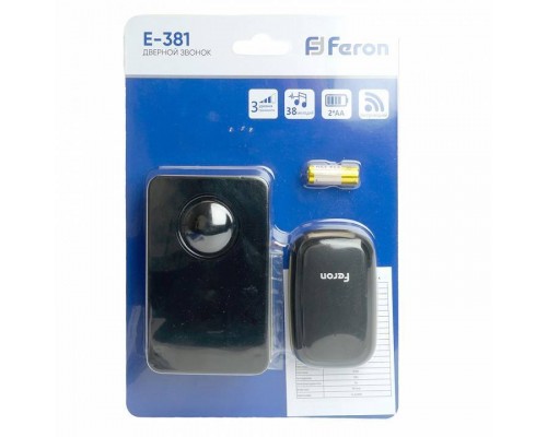 Звонок беспроводной Feron E-381 48921