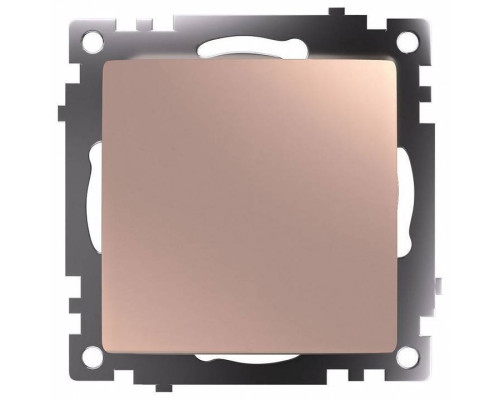 Выключатель одноклавишный без рамки Stekker Катрин 49179