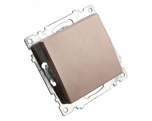 Выключатель одноклавишный без рамки Stekker Катрин 49179