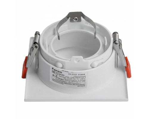 Встраиваемый светильник Feron DL3112 51404