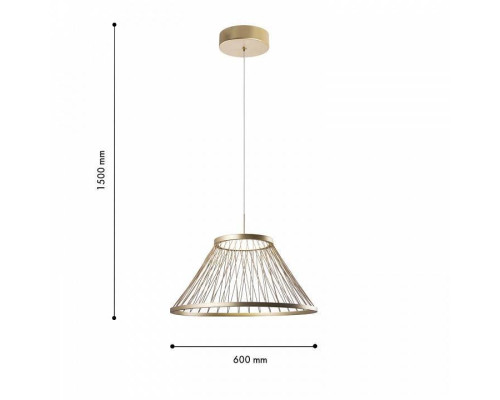 Подвесной светильник Favourite Fibra 4634-6P