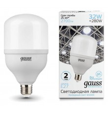 Лампа светодиодная Gauss Elementary LED T100 E27 32Вт 6500K 63233