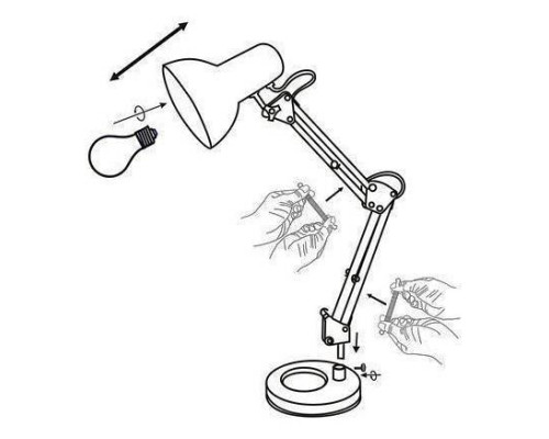 Настольная лампа Globo Famous 24883