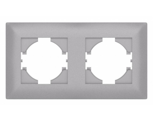 Рамка на 2 поста Gusi Electric BRAVO С1020-004