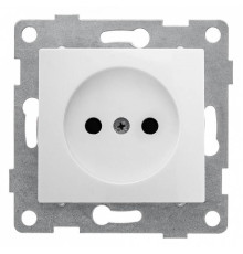 Розетка без заземления и со шторкой, без рамки Gusi Electric BRAVO С10Р2-001