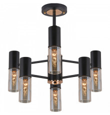 Люстра на штанге ILLUMICO  IL1295-6PPA-79 BK GD