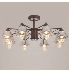 Люстра на штанге ILLUMICO  IL1303-8CPA-19 CF CR