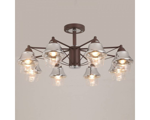 Люстра на штанге ILLUMICO IL1303-8CPA-19 CF CR