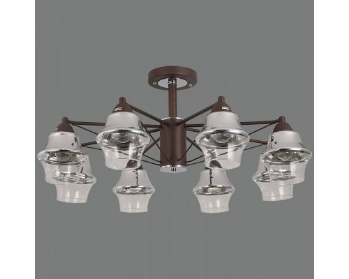 Люстра на штанге ILLUMICO IL1303-8CPA-19 CF CR