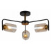 Люстра на штанге ILLUMICO  IL8248-3COU-79 BK GD