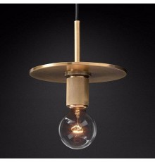 Подвесной светильник Imperiumloft Rh Utilitaire Disk Shade Pendant 40.2342