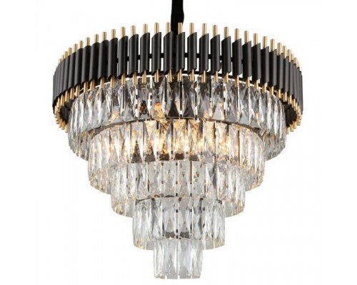 Подвесная люстра Imperiumloft Empire Black Chandelier Crystal 40.2862