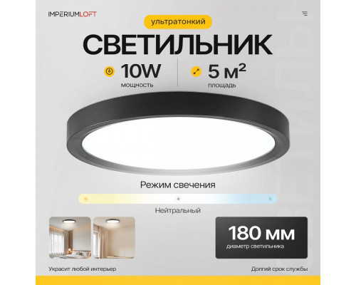 Накладной светильник Imperiumloft  Slim01