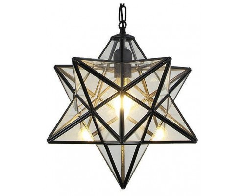 Подвесной светильник Imperiumloft Black Star Clear Glass 101314-26