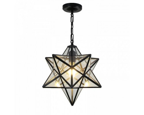 Подвесной светильник Imperiumloft Black Star Clear Glass 101314-26