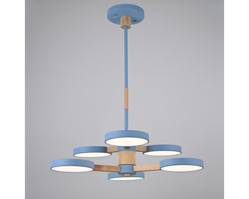 Люстра на штанге Imperiumloft TURNA Blue TURNA-DBL01