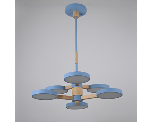 Люстра на штанге Imperiumloft TURNA Blue TURNA-DBL01