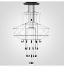 Подвесная люстра Imperiumloft Vibia Wireflow 40.1637-0