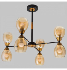 Люстра на штанге Imex MD.8252 MD.8252-8-S-BK+BR