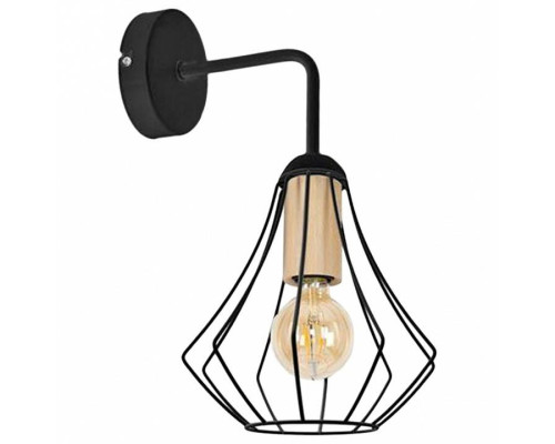 Бра Imex MD.9051 MD.9051-1-W-BK+WOOD