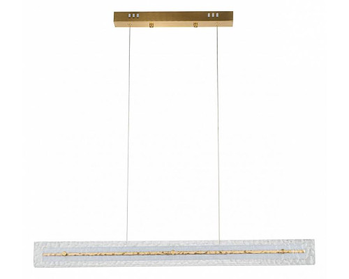 Подвесной светильник Indigo Dualita 14018/1PL Brass