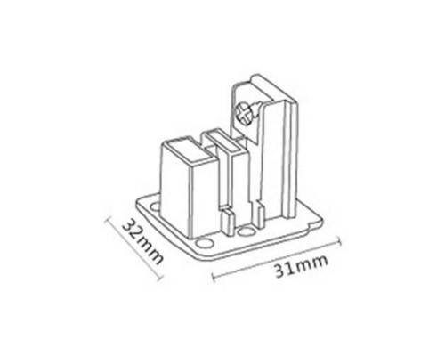 Заглушка для трека Italline WSO WSO 35B black