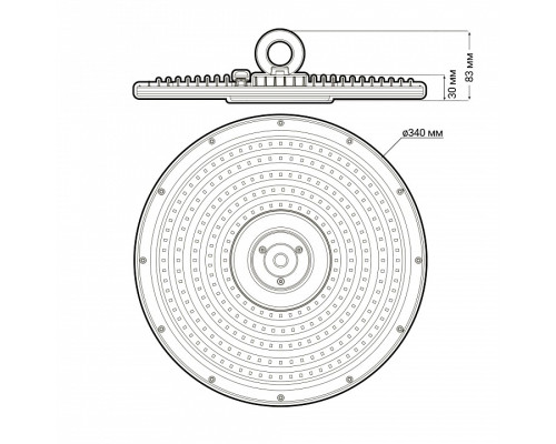 Накладной светильник Jazzway  PHB NLO 02 150w 5000K 90° IP65