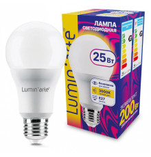 Лампа светодиодная Luminarte  E27 25Вт 3000K LSTD-A65-25W3KE27