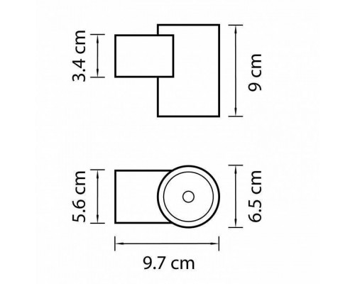 Накладной светильник Lightstar Paro LED 350672