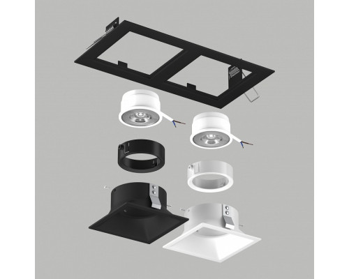 Встраиваемый светильник Lightstar Domino D5270607WBMOD