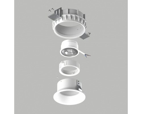 Встраиваемый светильник Lightstar Domino G214606WMOD