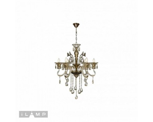 Подвесная люстра iLamp Asia 61082-6 BR