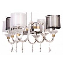 Подвесная люстра Manne L.4306 L.4306-6 SILVER BL+WH