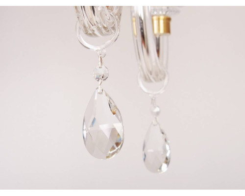 Подвесная люстра Manne L.4306 L.4306-6 SILVER BL+WH