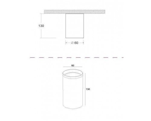 Накладной светильник Maytoni Focus Design C036CL-01G