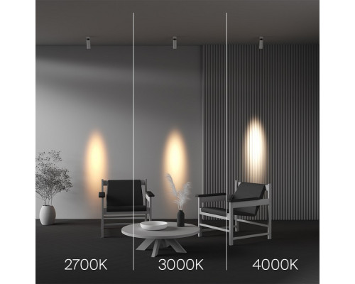 Светильник на штанге Maytoni Technical FOCUS LED C055CL-L12W2.7K-SS-W