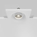 Встраиваемый светильник Maytoni Gyps Modern DL006-GU10-RD-W