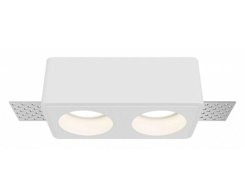 Встраиваемый светильник Maytoni Gyps Modern DL123-GU10-02-W