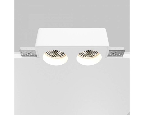 Встраиваемый светильник Maytoni Gyps Modern DL123-GU10-02-W