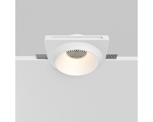 Встраиваемый светильник Maytoni Gyps Modern DL124-GU10-01-TRS-W