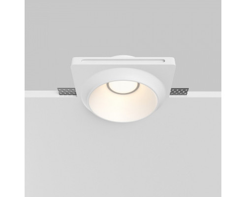 Встраиваемый светильник Maytoni Gyps Modern DL124-GU10-01-TRS-W