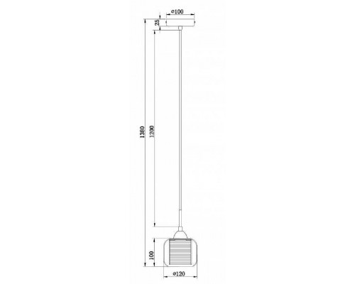 Подвесной светильник Freya Wellington FR5314-PL-01-CH