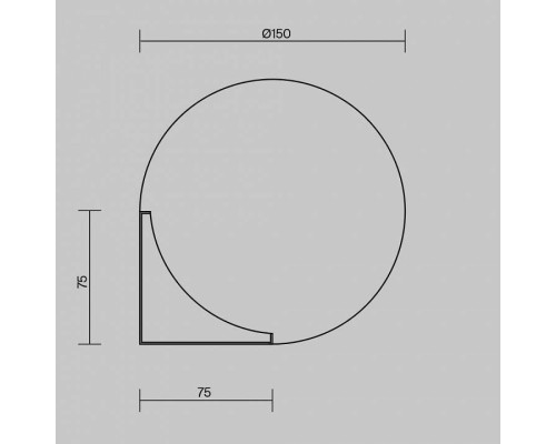 Бра Freya Essence FR5490WL-01BS