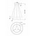 Подвесной светильник Maytoni Rim MOD058PL-L55W4K