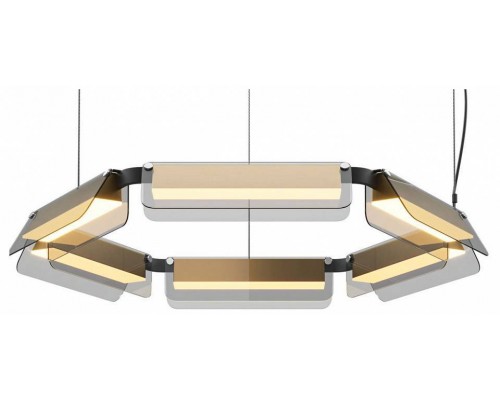 Подвесная люстра Maytoni Flat MOD296PL-L40BS3K