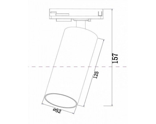 Светильник на штанге Maytoni Focus LED TR021-1-12B3K