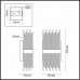 Накладной светильник Odeon Light Focco 4722/4W